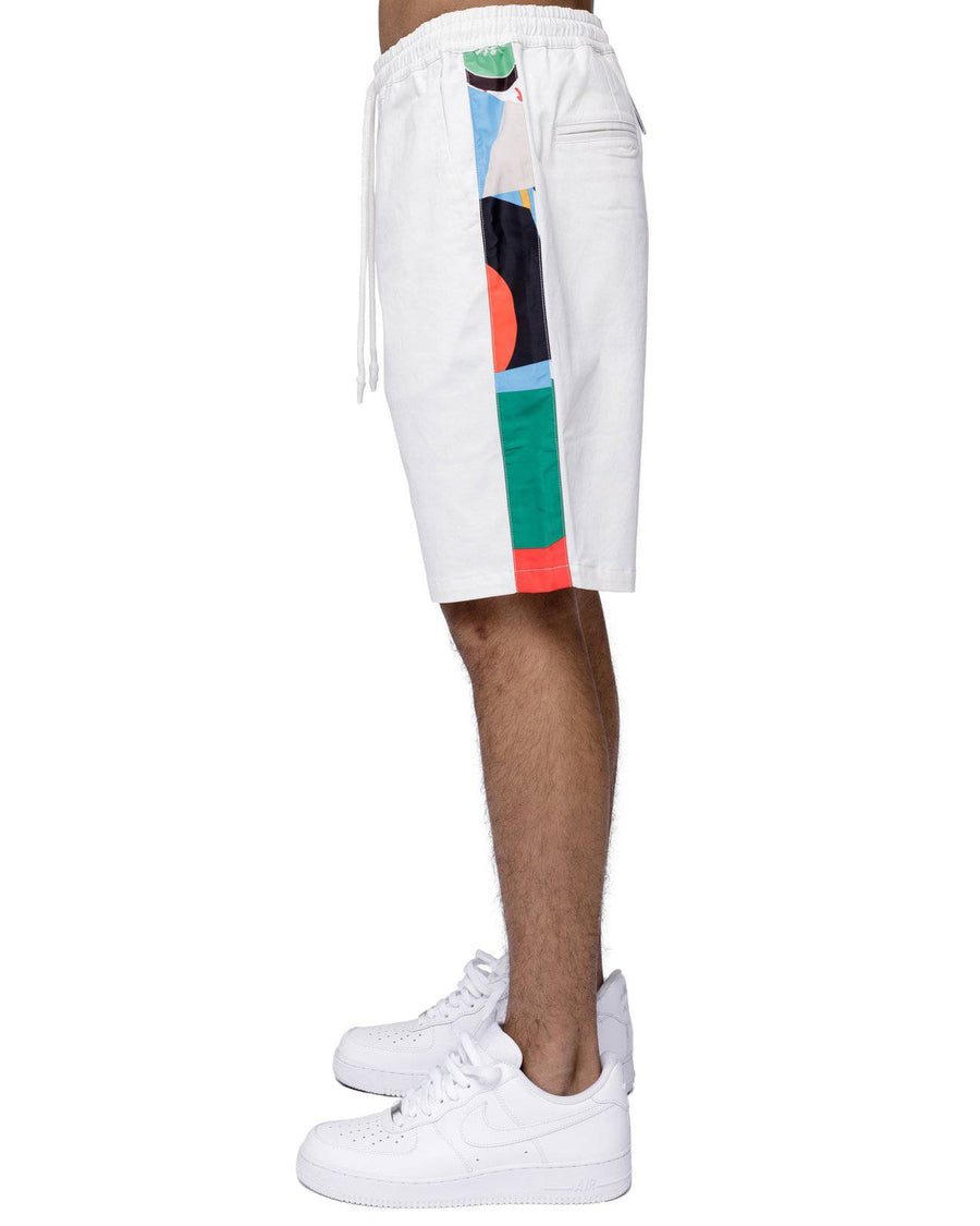 Konus Men's Woven Shorts / Chester In White - shopatkonus