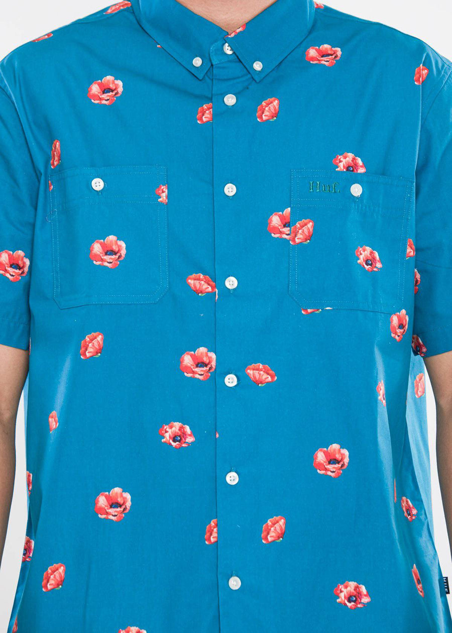 Huf Poppy Woven Shirt - shopatkonus