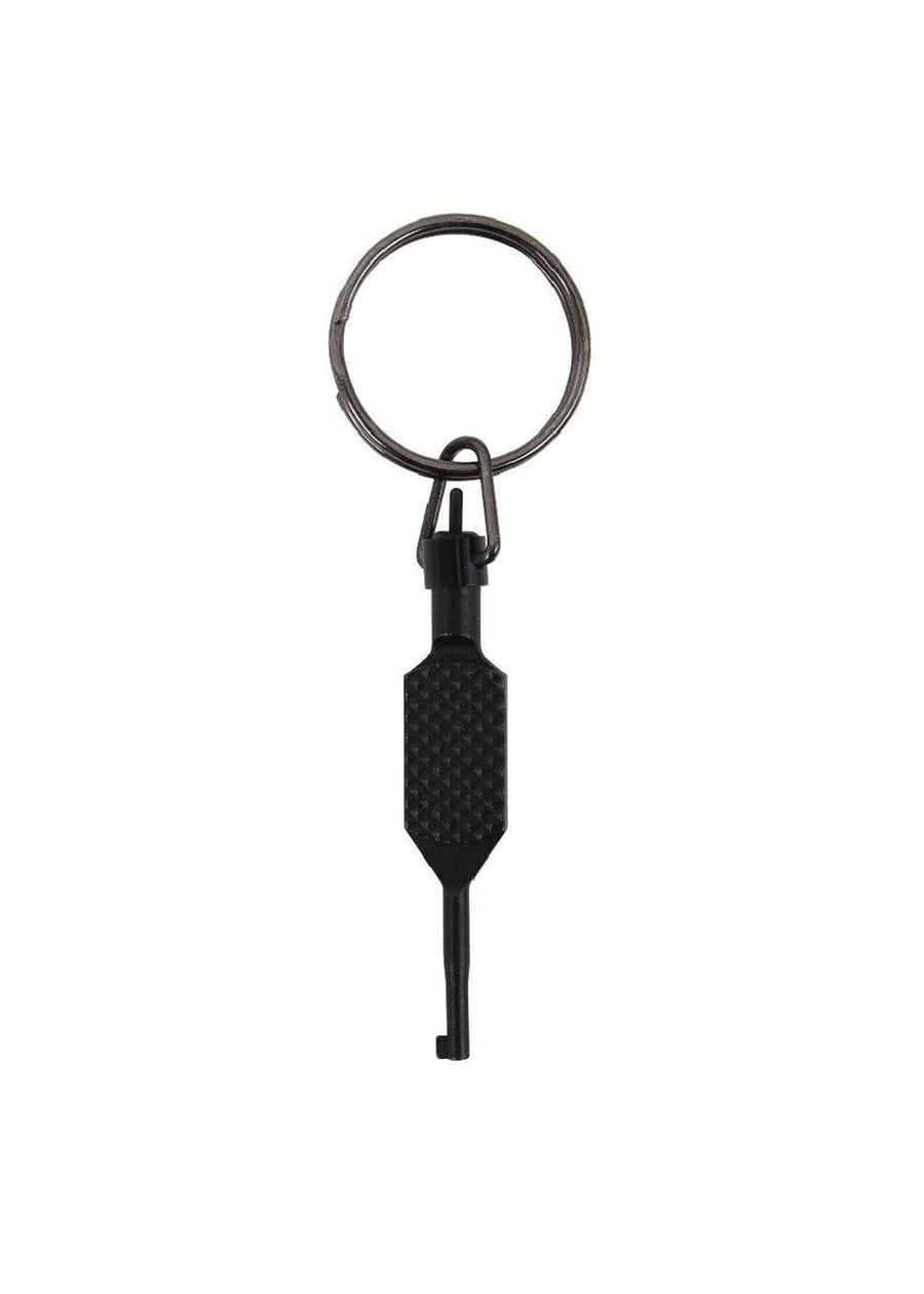 Rothco Flat Knurled Swivel Handcuff Key in Black - shopatkonus