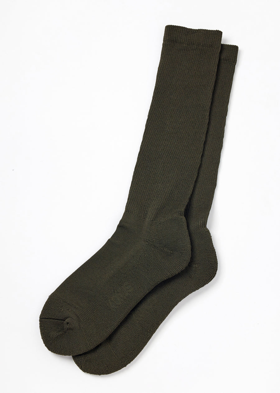 Eco Friendly Reolite Tech Sock in Army by Konus Brand - shopatkonus