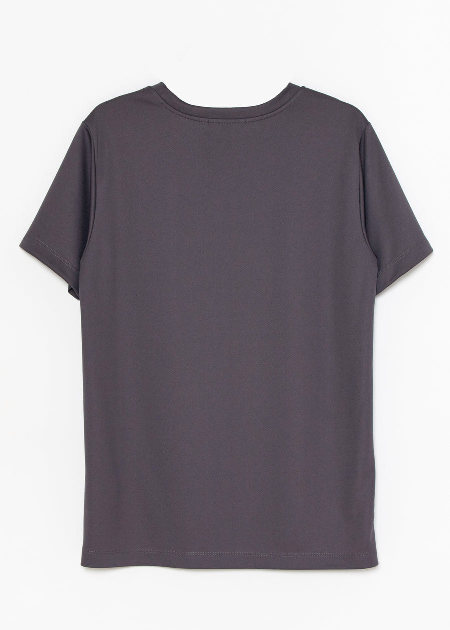 Konus Men's Eco Friendly Reolite Tech T-shirt in Grey - shopatkonus