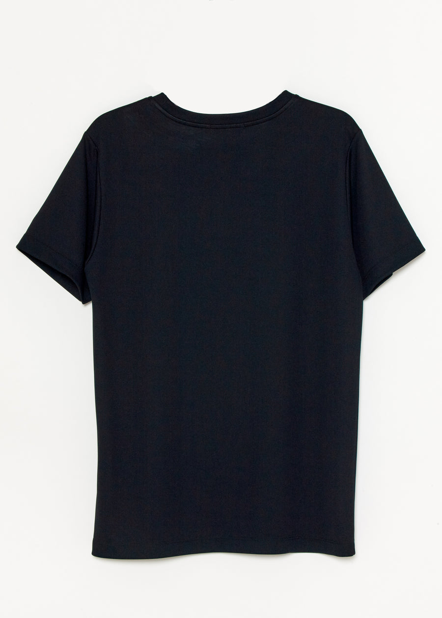 Konus Men's Eco Friendly Reolite Tech T-shirt in Black - shopatkonus
