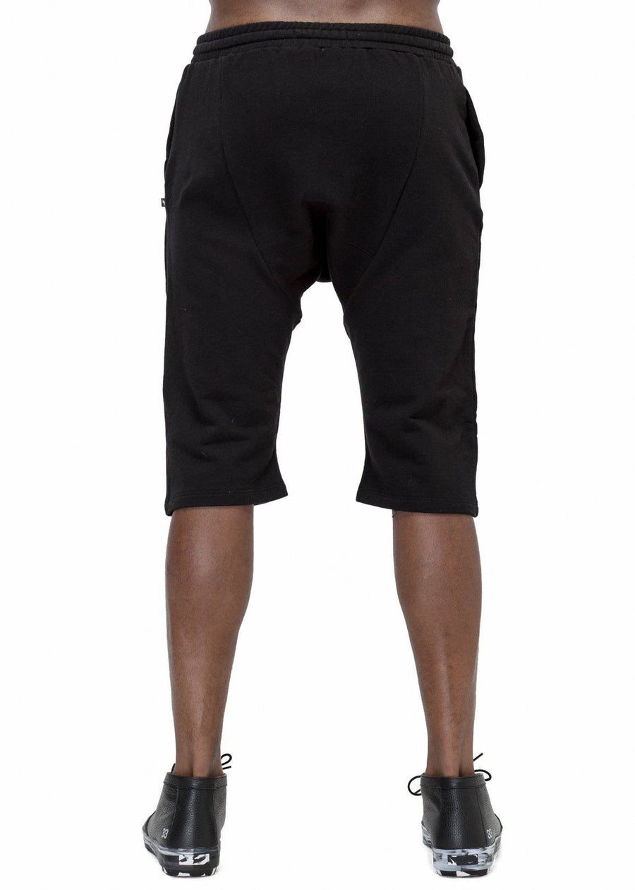 Konus Men's Terry Shorts in Black - shopatkonus