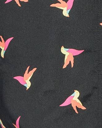 Konus Men's Bird Print Jacket in Black - shopatkonus