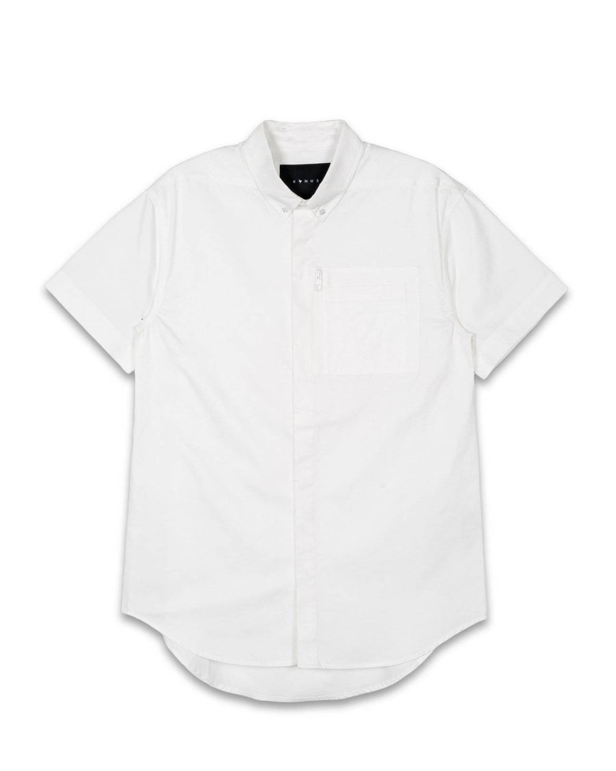 Konus Men's Button-down / Vejar In White - shopatkonus