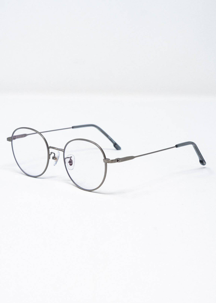 Ward Eyewear Blue Light Blocking Glasses in Baron Satin Grey - shopatkonus