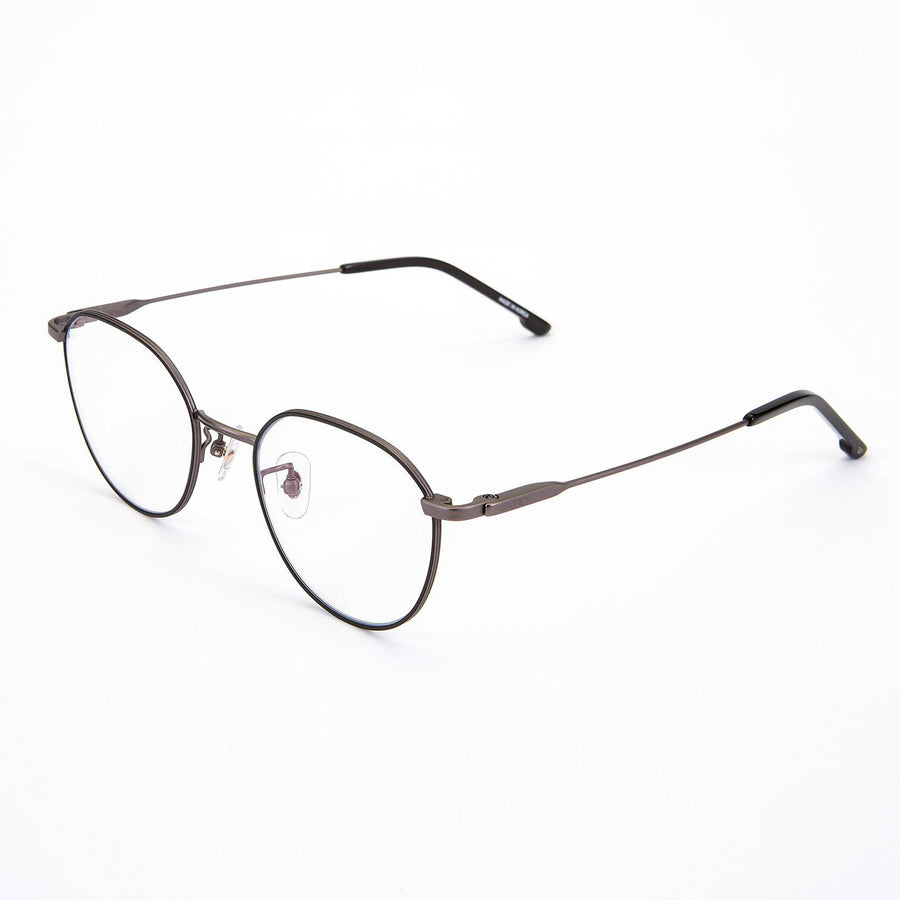 Ward Eyewear Blue Light Blocking Glasses in Baron2 Gun Metal - shopatkonus
