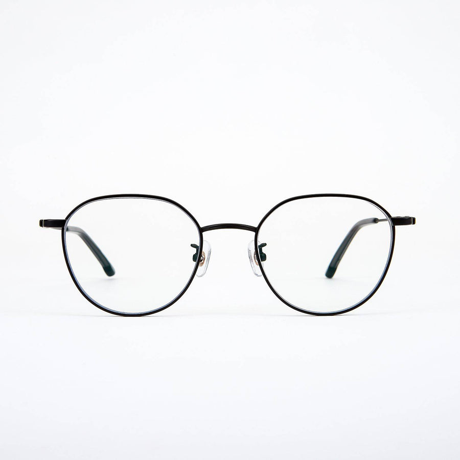 Ward Eyewear Blue Light Blocking Glasses in Baron2 Matt Black - shopatkonus