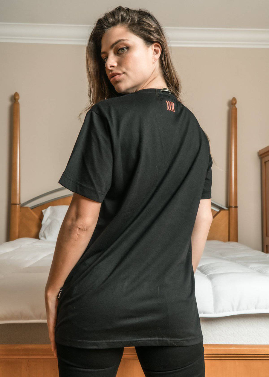 Men's Smoking Kills Pocket Tee in Black