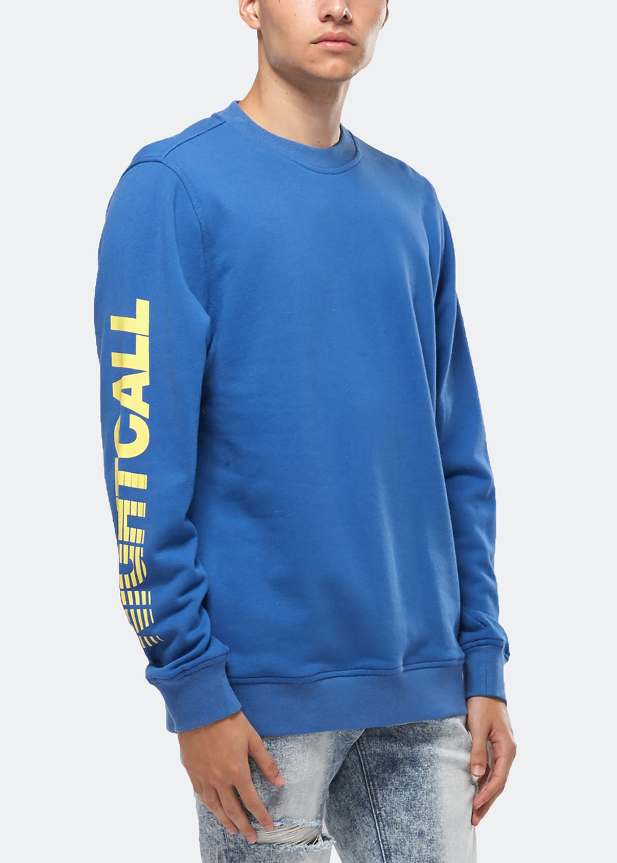Konus Men's Nightcall Sweatshirt in Blue - shopatkonus
