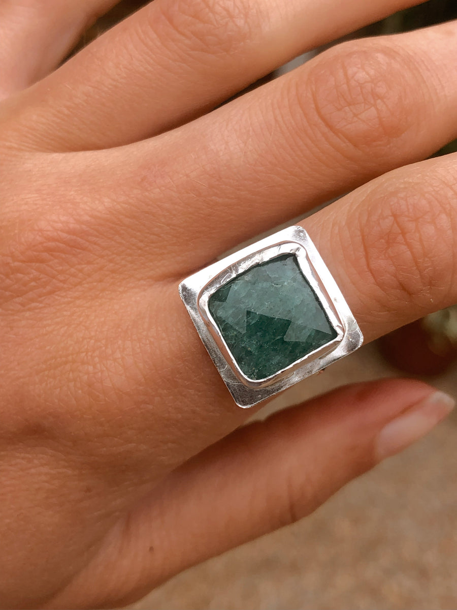 The Emerald Ring by Toasted Jewelry - shopatkonus