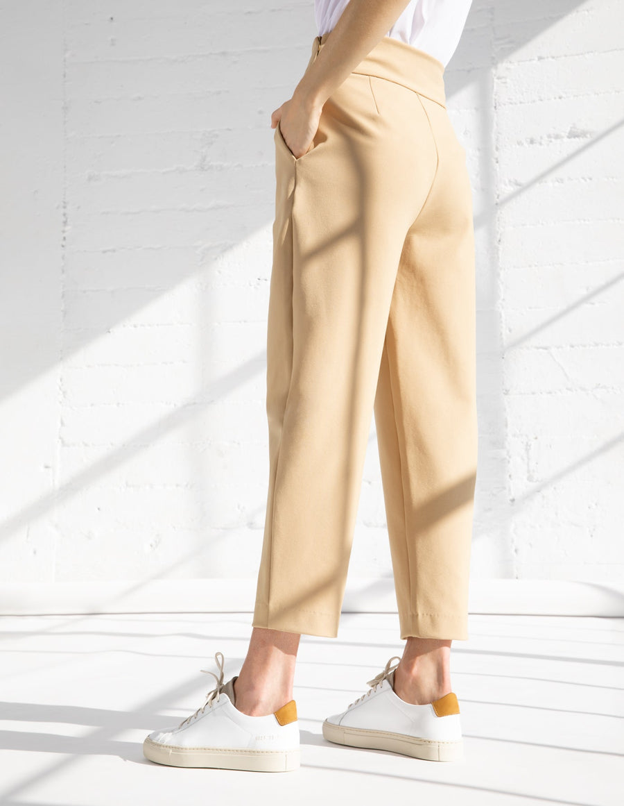 STANTON PANT IN SAND by ONA by Yoon Chung - shopatkonus