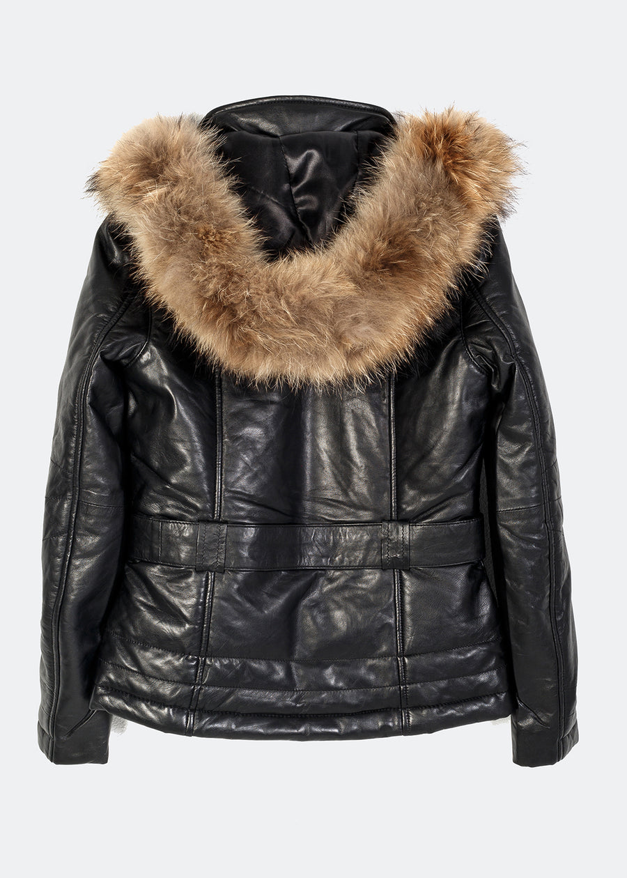 Konus Women's 100% Genuine Leather Jacket - shopatkonus
