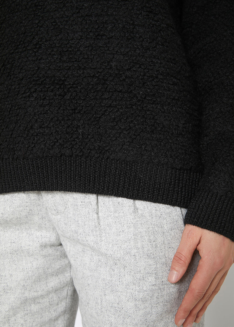 Rag Wool Knit Crew Neck Sweater - shopatkonus