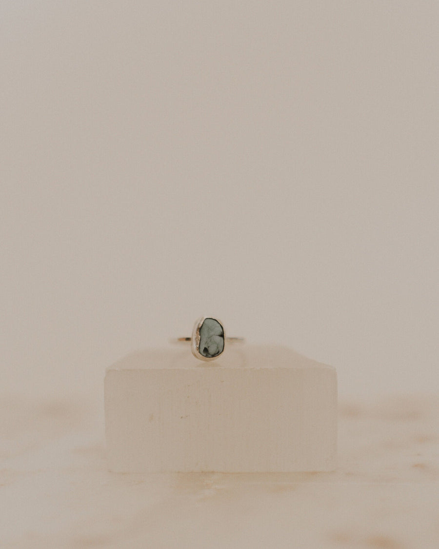 Turquoise Bezel Ring by Toasted Jewelry - shopatkonus