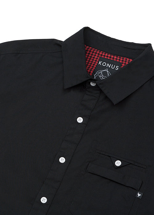 Konus Men's Long Sleeve Button Down Essential Shirt - shopatkonus