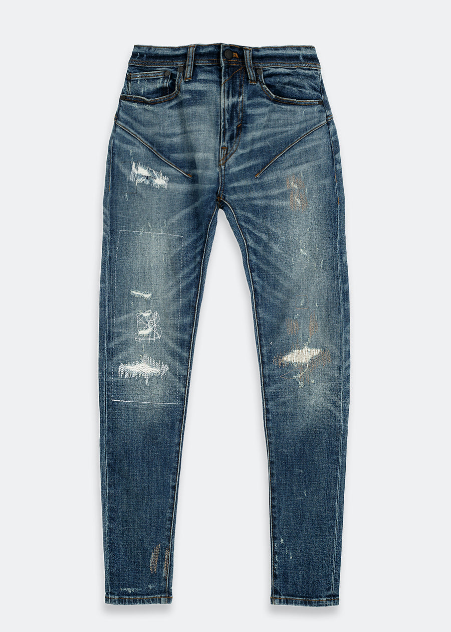 Konus Men's Rip & Repair Skinny Jeans - shopatkonus
