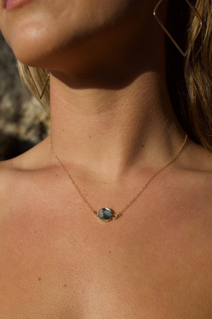 Abalone Necklace by Toasted Jewelry - shopatkonus
