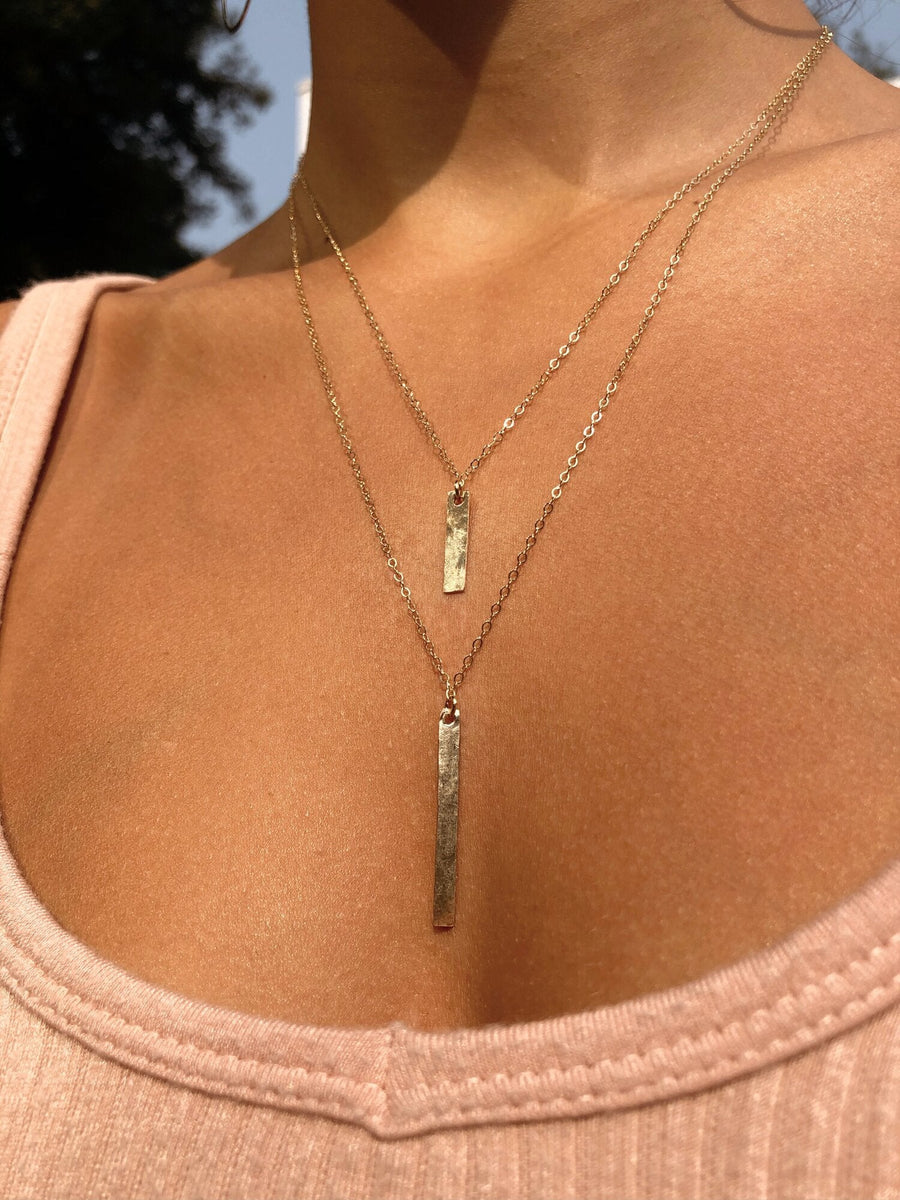 The Bar Necklaces by Toasted Jewelry - shopatkonus