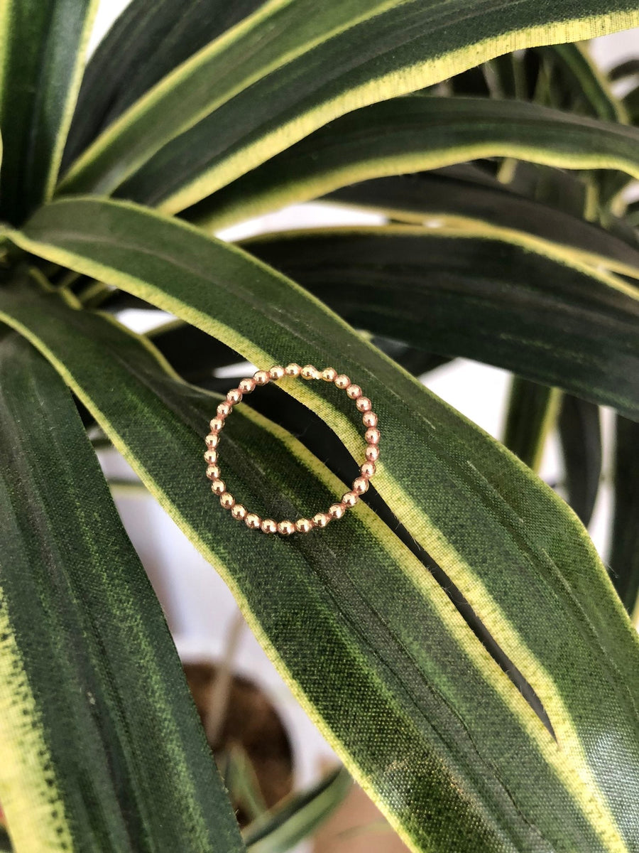 Beaded Stack Ring by Toasted Jewelry - shopatkonus