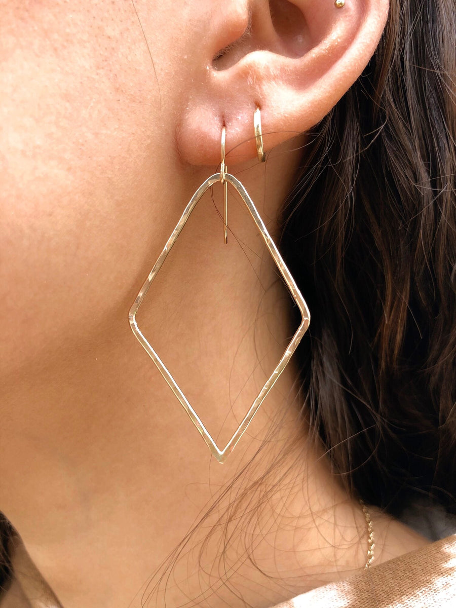 Everyday Diamond Earrings by Toasted Jewelry - shopatkonus