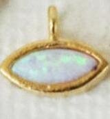 Evil Eye Opal Necklace by Toasted Jewelry - shopatkonus