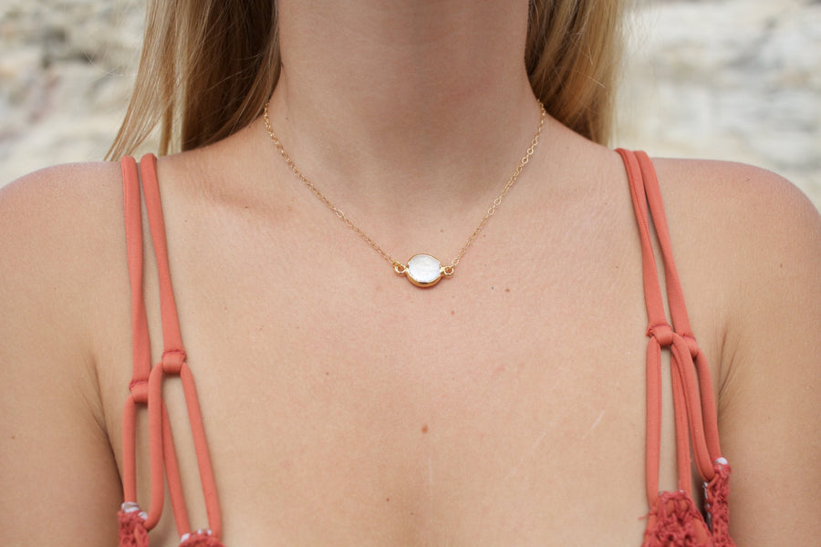 Momi Baroque Pearl Necklace by Toasted Jewelry - shopatkonus