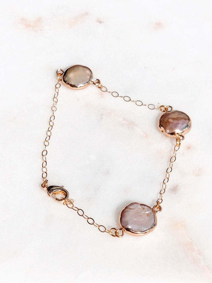 Pearleen Bracelet by Toasted Jewelry - shopatkonus